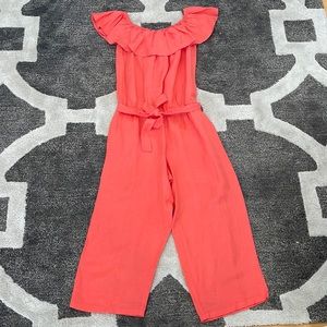 NWT Tommy Bahama ​Off-The-Shoulder Cropped Jumpsuit - Size S